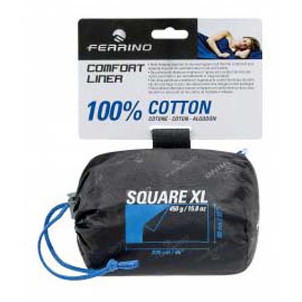 Ferrino Liner Comfort Sq Xl Sort 220 x 80 cm