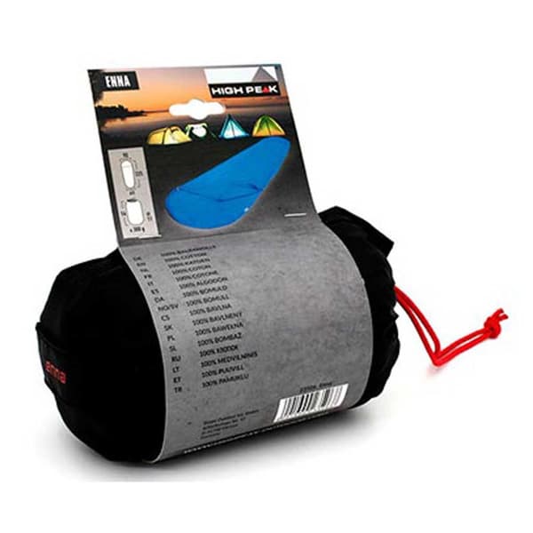 High Peak Liner Sengetøj Cotton Inlet Mummy Enna Blå 225 x 90-60 cm