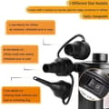 Miniatyrbild 4 av 4: GOCHANGE Elektrisk Pump Inflator Madrass Deflator med 3 munstycken för Camping Säng Möbel Bil