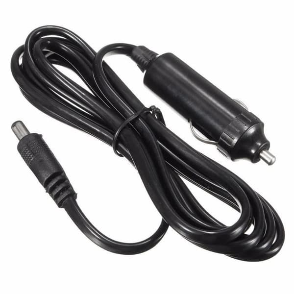 Elpump - deflator med 220V och 12V bilel Svart