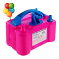 Miniatyrbild 1 av 4: INN elektrisk ballongpump 600w 220v 13000pa elektrisk ballonguppblåsare med dubbla munstycke Bärbar rosa födelsedagsballongpump