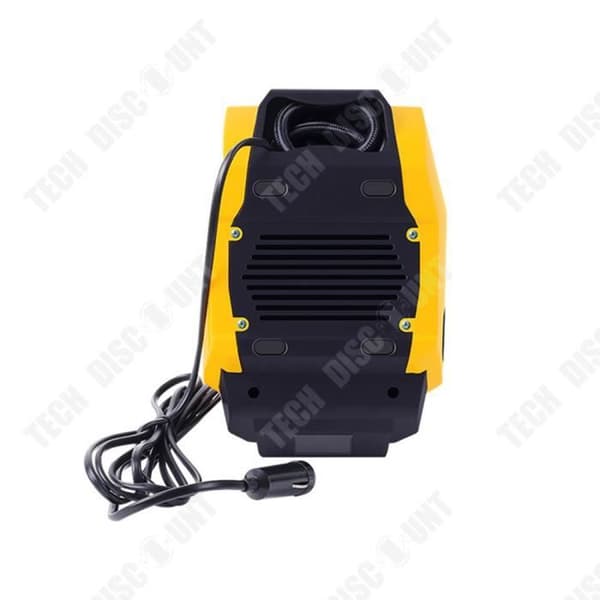 TD® Car Air Pump 12 elektrisk bärbar luftpump med belyst däcktryck förinställd luftpump