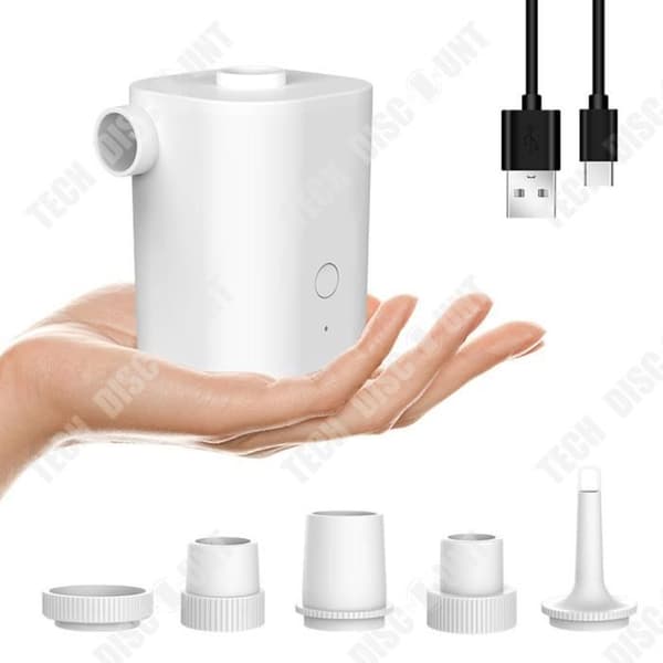 TD® Trådlös utomhus usb luftkudde simring portabel luftpump mini utomhus tvåvägs sug elektri