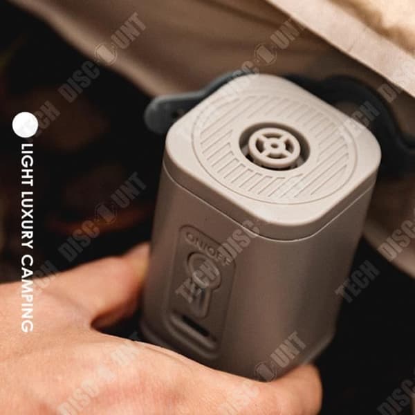 TD® Mini mikrobatteri luftpump utomhus camping UBS elektrisk uppblåsbar kudde bärbar luftpump