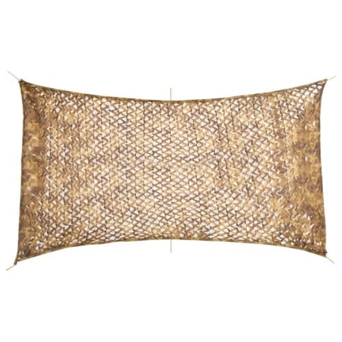 Camouflagenät med förvaringsväska 506x279 cm sand
