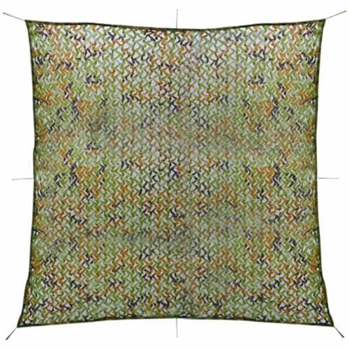 Camouflagenät med förvaringsväska 6x6 m