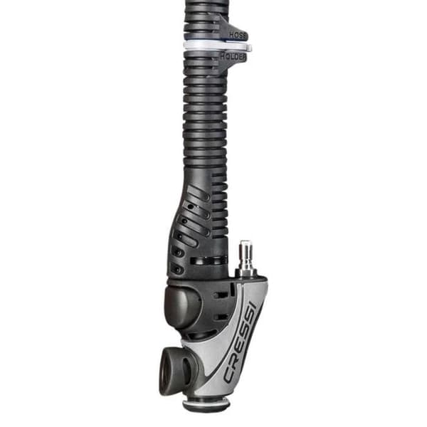Gonflator för väst - Cressi - Komplett pump - By-Pass inkluderad - Svart - One size
