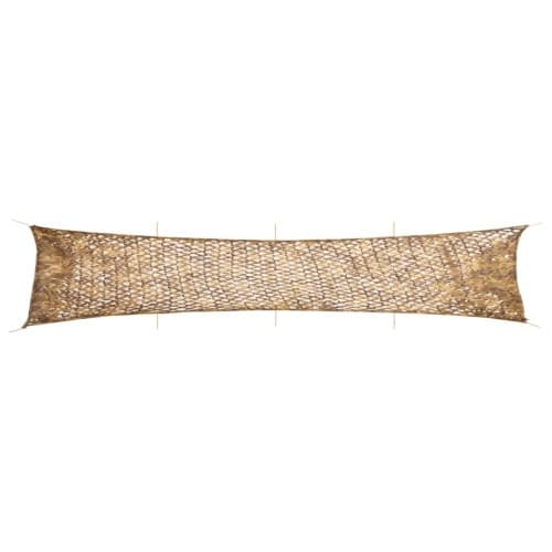 Camouflagenät med förvaringsväska 844x142 cm sand