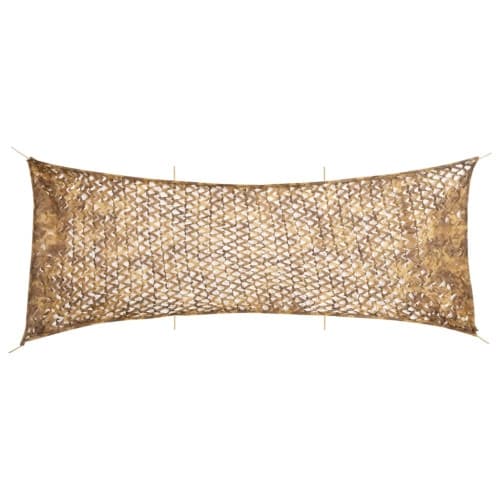 Camouflagenät med förvaringsväska 623x203 cm sand
