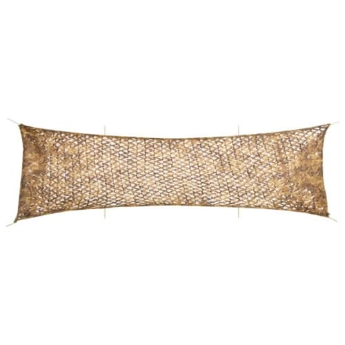 Camouflagenät med förvaringsväska 753x199 cm sand