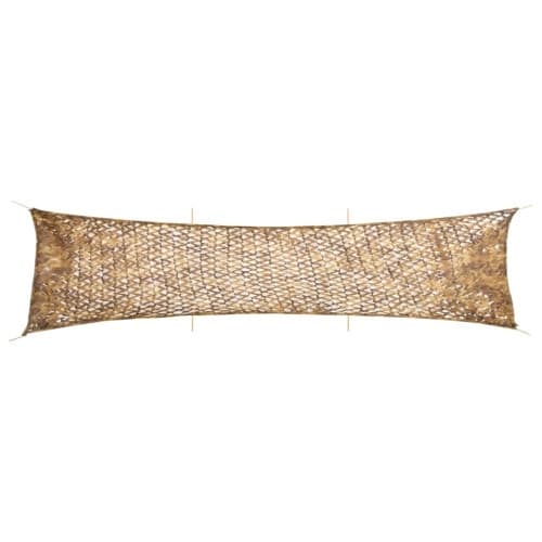 Camouflagenät med förvaringsväska 613x138 cm sand
