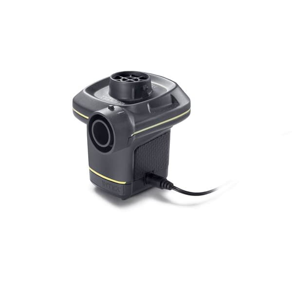 Mini elektrisk uppblåsare 12 V / 220 V - Intex