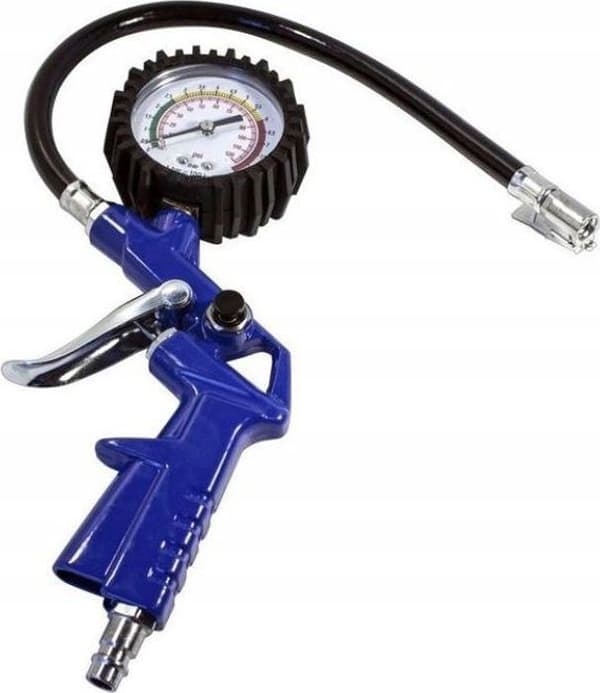 Gonflör - pump - Forcekraft tillbehör - FK-STG-26 - Däckluftpump med manometer 0-8,5 Bar