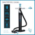 Miniatyrbild 3 av 6: Manuell pump - BESTWAY - Luftslagverk™ - Högtryck - Bärbar - 5 adaptrar ingår