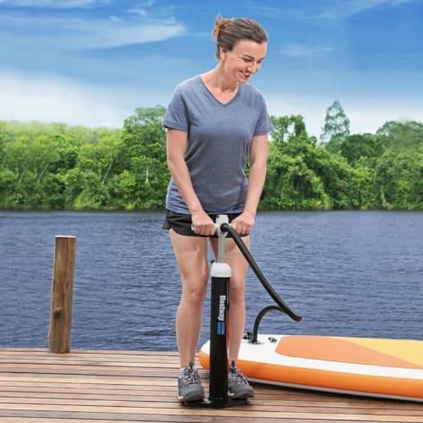 Manuell pump - BESTWAY - Air hammer™ - Högt tryck - Bärbar - Uppblåsning och tömning