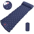 Miniatyrbillede 1 af 9: OBOSOE Ultralet luftmadras til camping – Ergonomisk design med indbygget pumpe, 40D nylon | Hurtig oppustning og kompakt