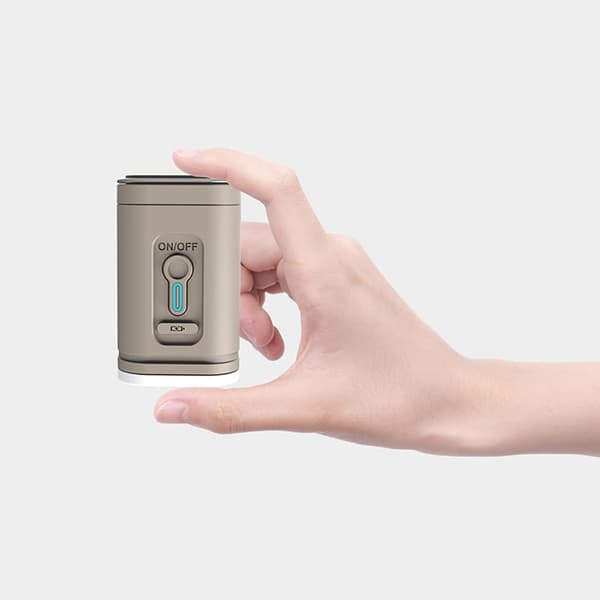 Moorle sähköpumppu johdoton ja ladattava – kannettava ilmapumppu 1200mAh, täydellinen ilmapatjalle, polkupyörille ja retkeilyyn