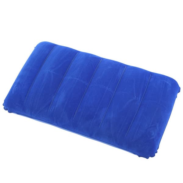 Lollanda Uppblåsbar kudde 47x30cm – Campingkudde för utomhusbruk, lätt och kompakt, perfekt för resor och friluftsliv