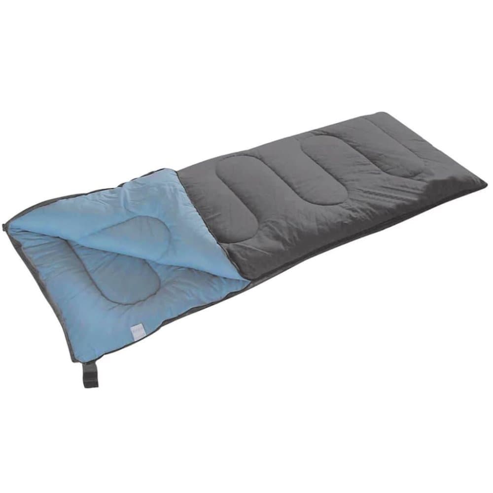Camp Gear sovepose Populair 200 x 80 cm grå og blå 3605752