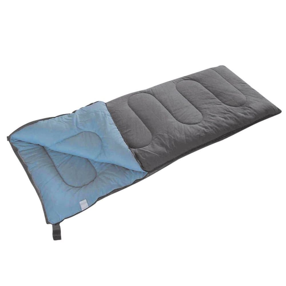 Camp Gear sovepose Comfort Plus 220x90 cm grå og blå 3605751
