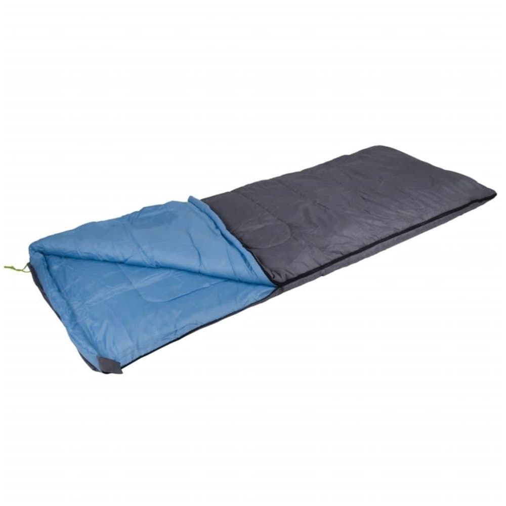 Camp Gear sovepose Comfort Deluxe 220x90 cm grå og blå 3605766
