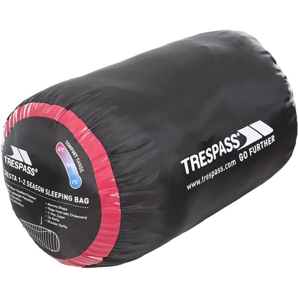Trespass Siesta 2 Season Water Repellent Sleeping Bag