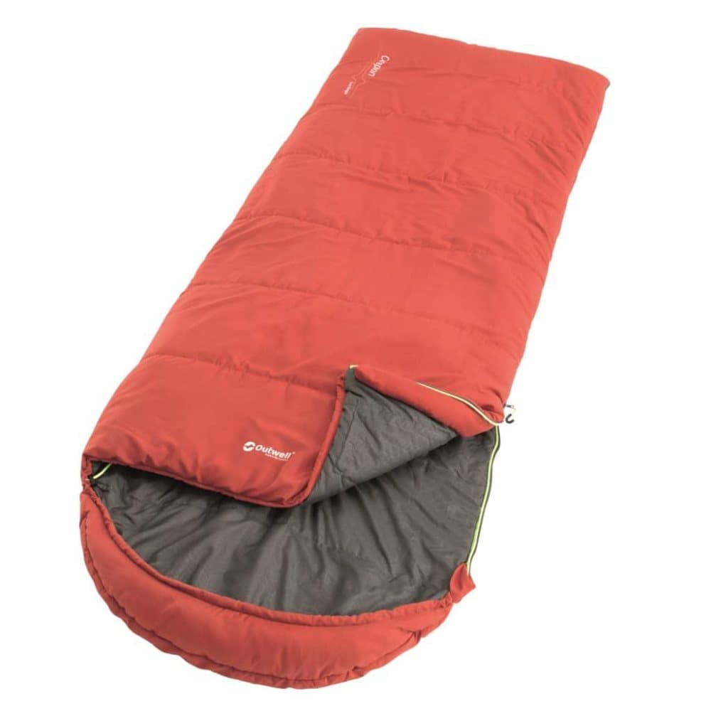 Outwell sovepose Campion Lux 225 x 85 cm rød