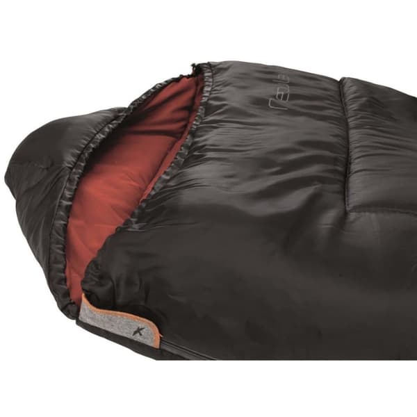 Easy Camp Sovepose Nebula XL svart og rød