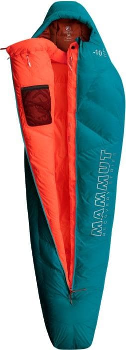 MAMMUT WOMENS PERFORM DOWNBAG -10 Petrol, dunsovsäck