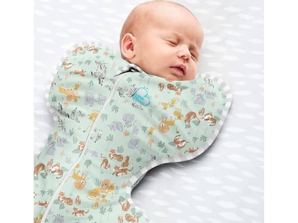 Love to dream Swaddle UP cover - size S - safari - STAGE 1 - 1.0 TOG Original