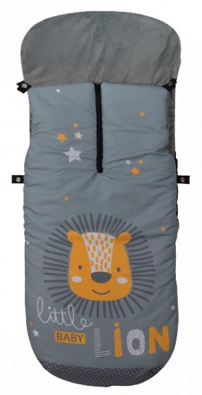 fotskydd lejon 105 x 50 cm polycotton blå