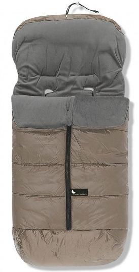 fotmuff Coral 105 x 46 cm fleecegrå