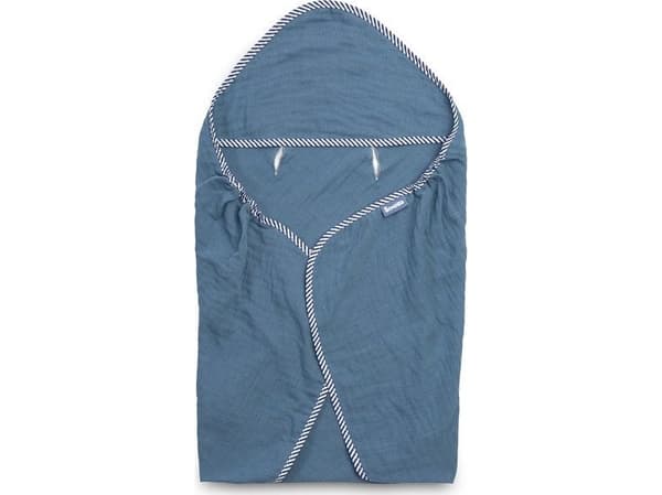Sensillo MUSLIN SWADLE FOR SETE BLÅ 75x75