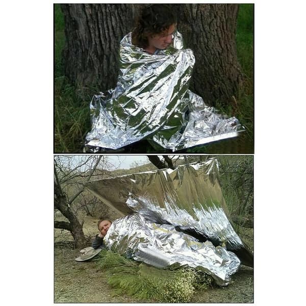 Blanket Thermal Shelter Tent Camping Outdoor Emergency Sleeping