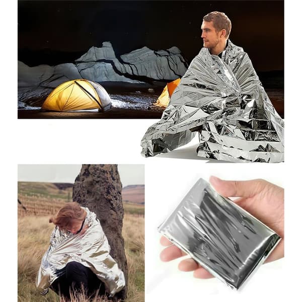 Blanket Thermal Shelter Tent Camping Outdoor Emergency Sleeping