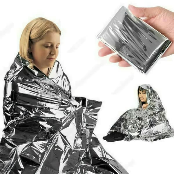 Blanket Thermal Shelter Tent Camping Outdoor Emergency Sleeping