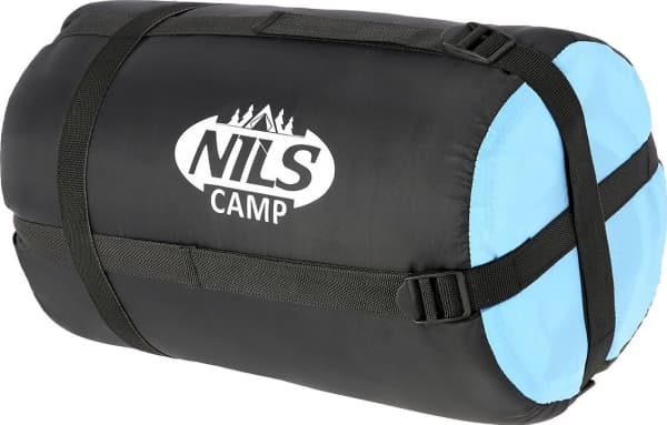 Nils Extreme Makuupussi musta-sininen 220 cm universal (NC2012)