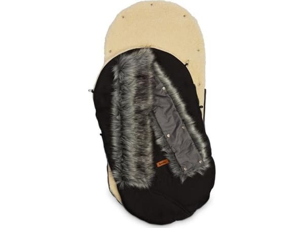 Sensillo ESKIMO SOVEPOSE SVART / ULL 100 X 46