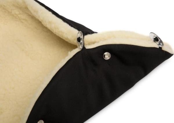 Sensillo ESKIMO SOVEPOSE SVART / ULL 100 X 46