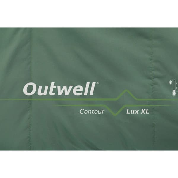 Outwell Contour Lux XL Green campingsovsäck