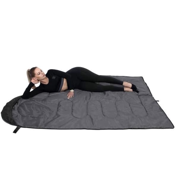 SPRINGOS® 73 x 210 cm Sovsäck med förvaringsväska Mamma Utomhusvandring Picknick Campingfilt med huva