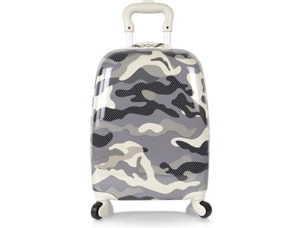 Heys Fashion Spinner barnekoffert, grå camo