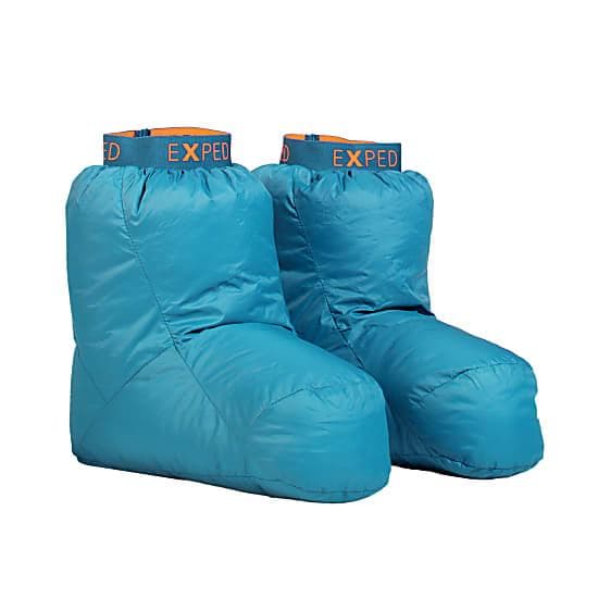 EXPED DOWN SOCK Lagoon, sockor dun Small  (EU 37 - 39)