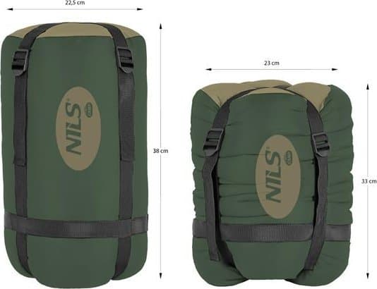 Nils Extreme NC2012 GREEN SLEEPING BAG NILS CAMP