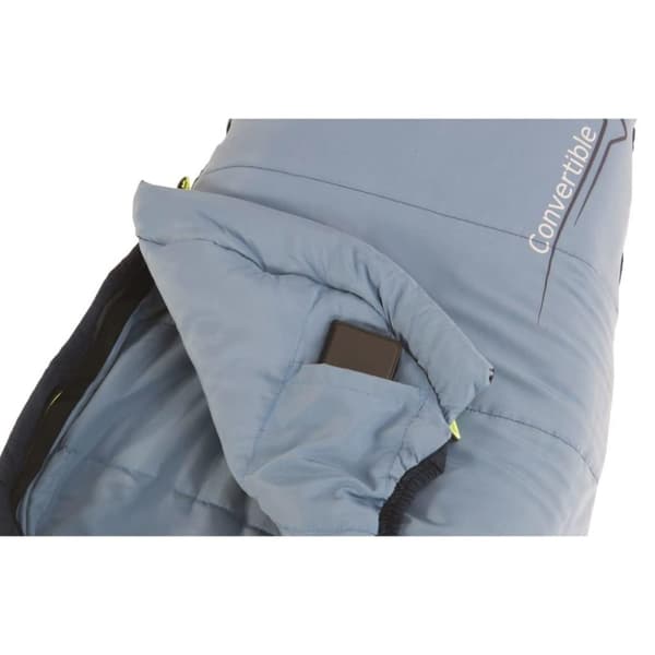 Outwell Sovsäck Convertible Junior havsblå