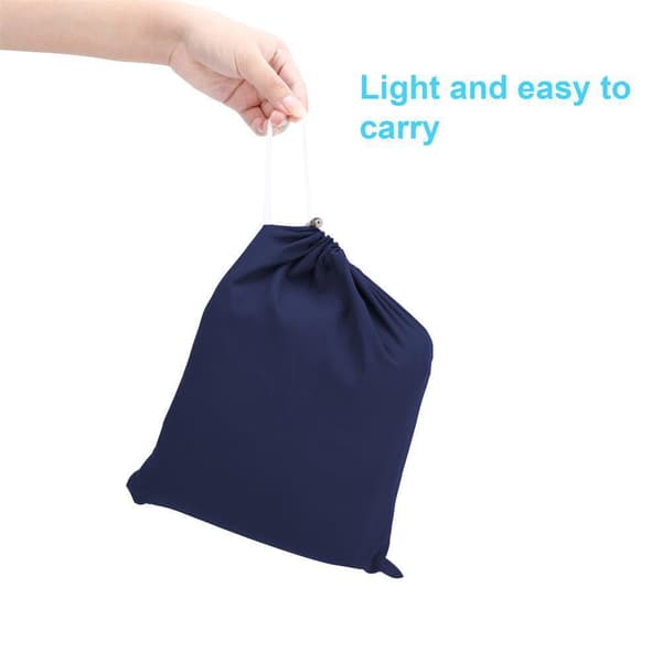 Sovsäck Resa Kudde Filt tunn sovsäck i polyester med stängning och förvaringspåse 115 x 210 cm