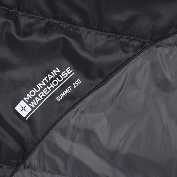 Mountain Warehouse Summit 250 Left Zip Mummy Sleeping Bag