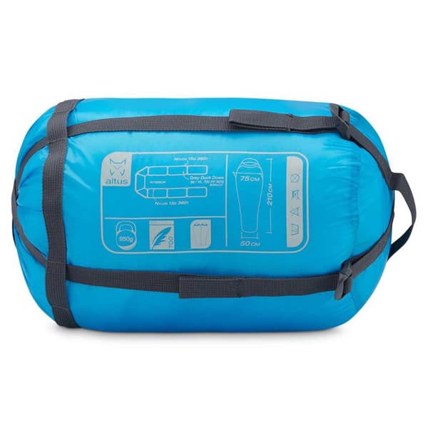 Altus Sovepose Andes 900 H30 Grå Long / Right Zipper