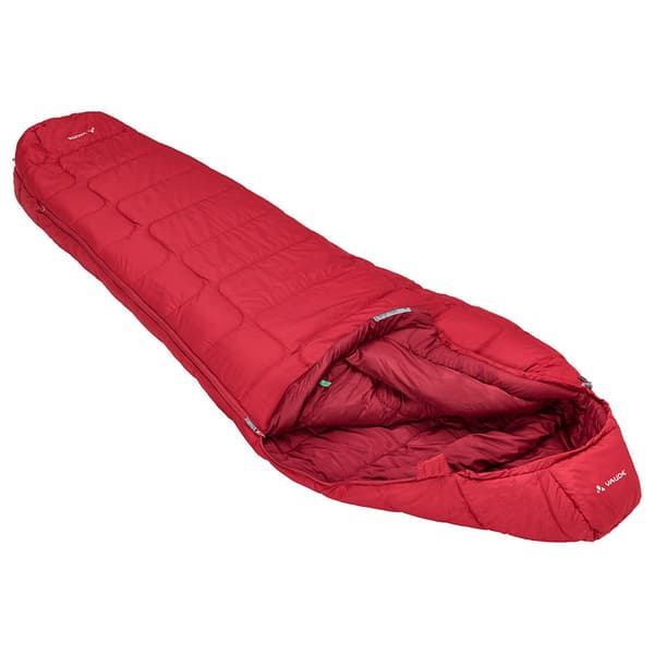 Vaude Synteettinen Makuupussi Sioux 800 S Punainen Regular / Left Zipper