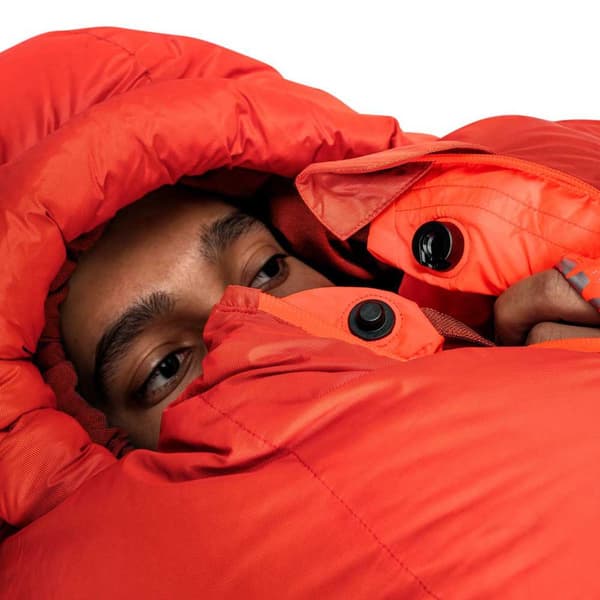 Mammut Makuupussi Perform Down -7ºc Punainen Long / Central Zipper